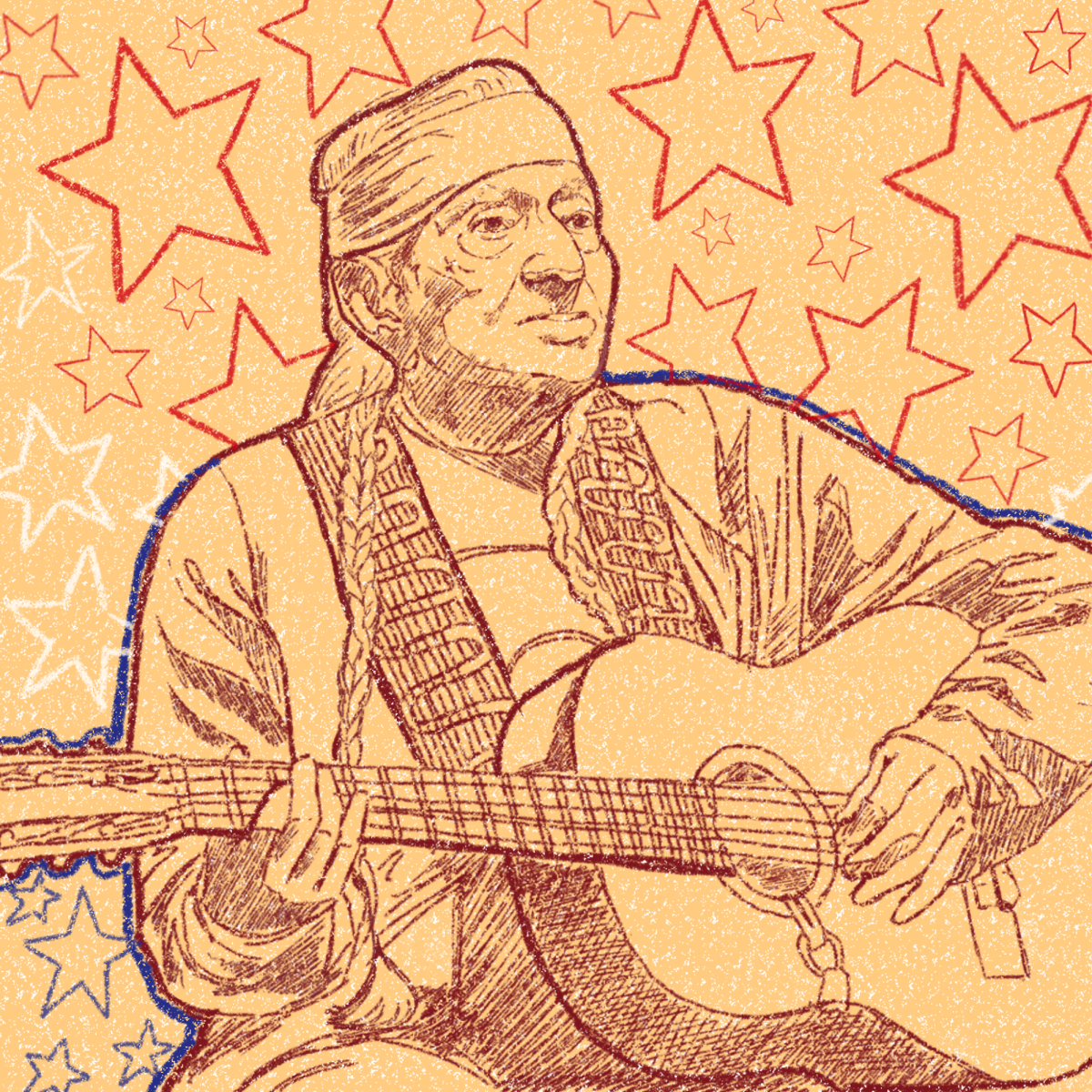 Live shot: Willie Nelson, Bob Dylan perform at annual Fourth of July concert